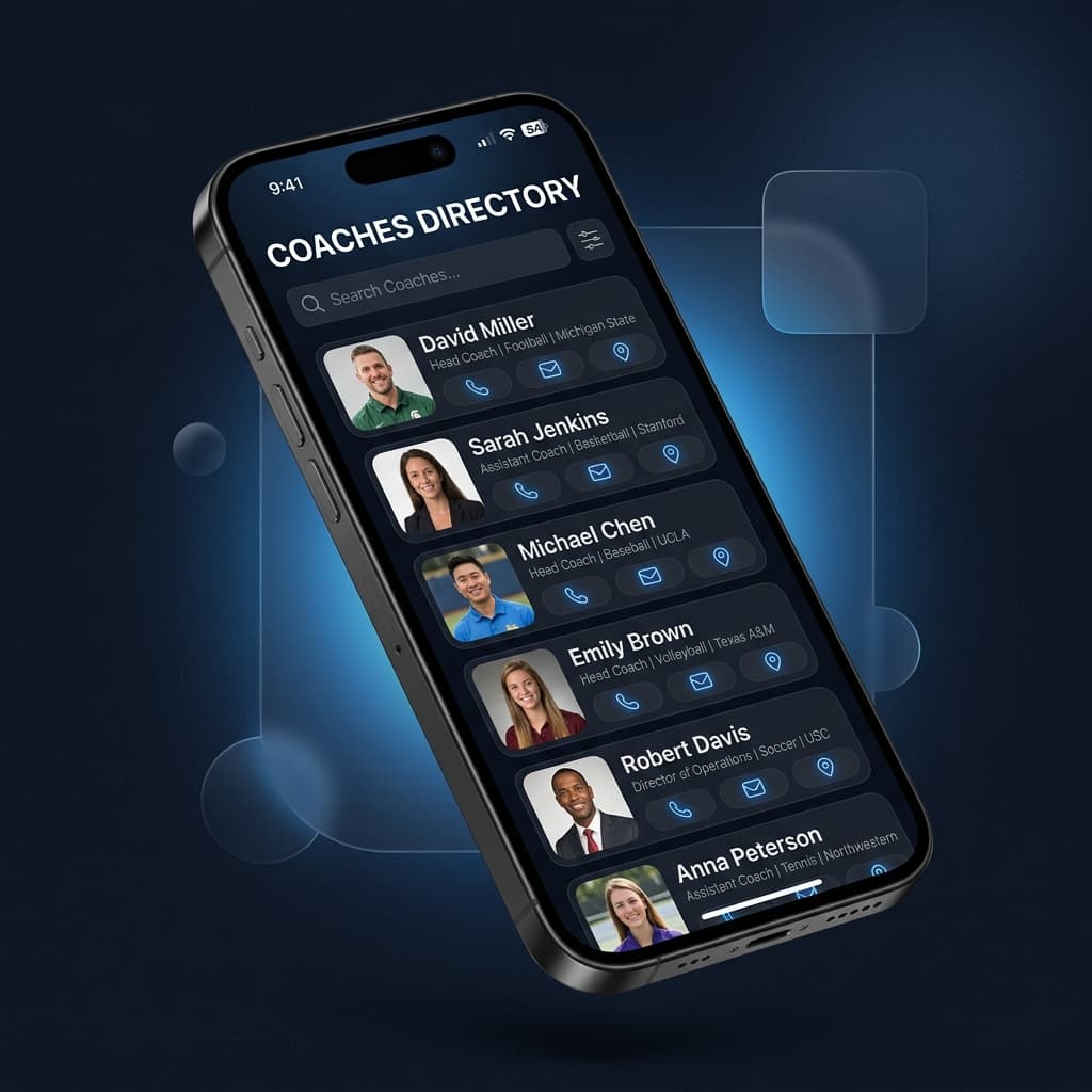 Clell Wade Mobile App Interface Mockup